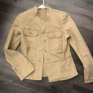 Women’s Cabi tan jacket, size: small